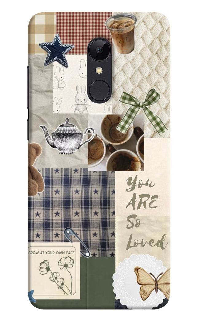 Cookie Redmi 5 Hard Case Back Cover by Casekaro
