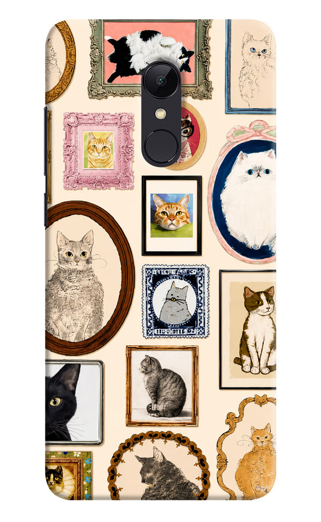 Mirror Cats Redmi 5 Hard Case Back Cover by Casekaro