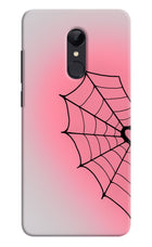 Pink Web Redmi 5 Hard Case Back Cover by Casekaro