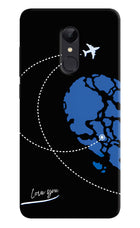 Love Orbit Redmi 5 Hard Case Back Cover by Casekaro