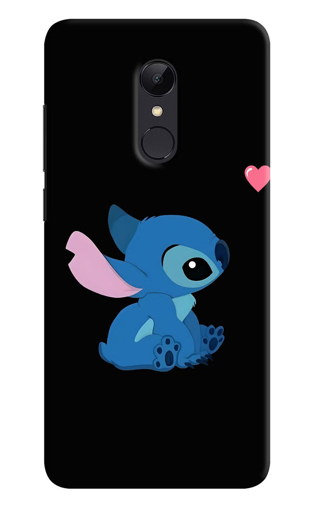 Stitch Crush Redmi 5 Hard Case Back Cover by Casekaro