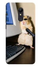 Hacker Hamster Redmi 5 Hard Case Back Cover by Casekaro