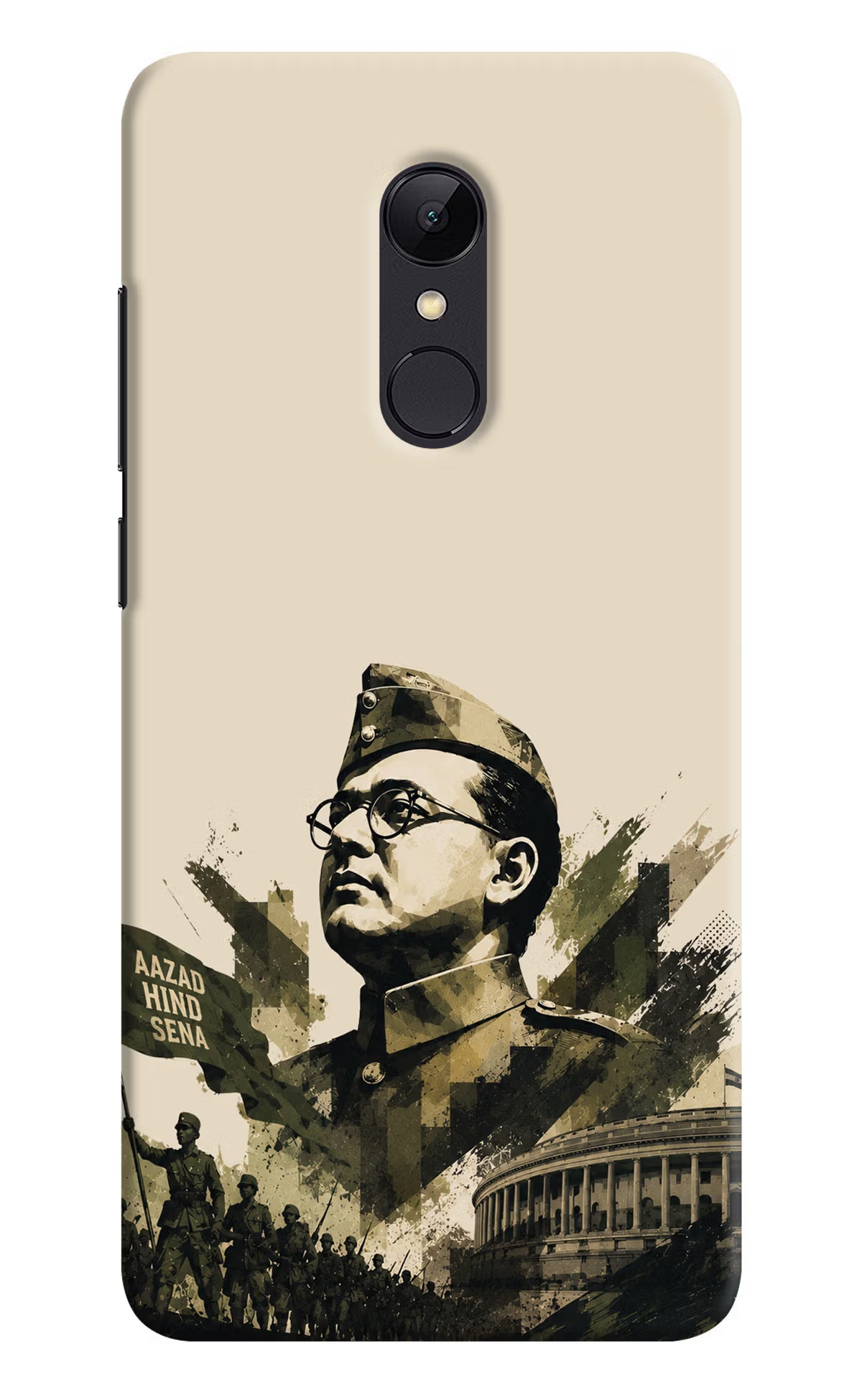 Netaji Rising Redmi 5 Back Cover