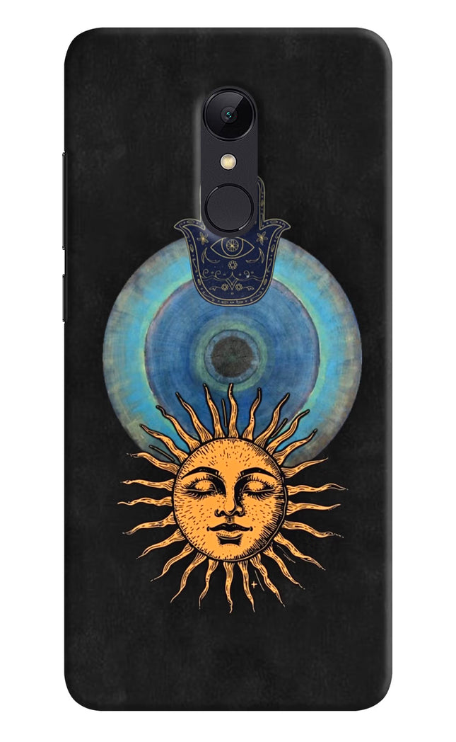 Divine Sun Redmi 5 Hard Case Back Cover by Casekaro