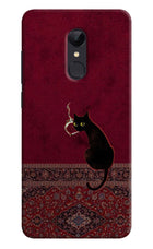 Midnight Cat Redmi 5 Hard Case Back Cover by Casekaro