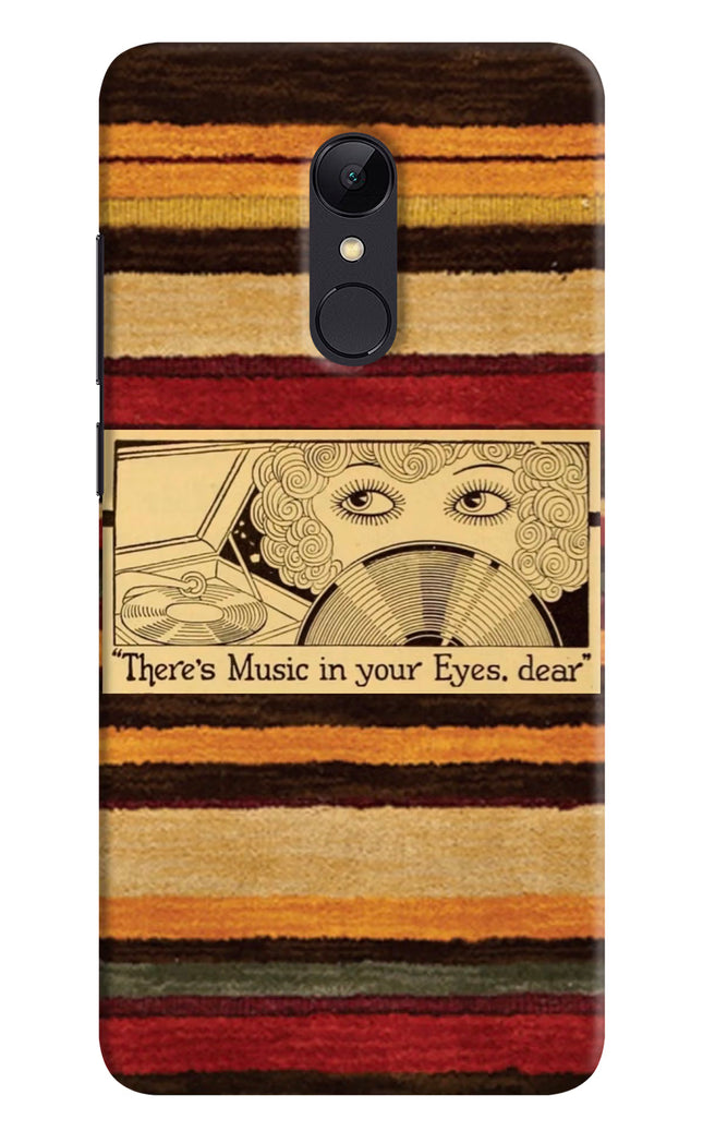 Vinyl Stripes Redmi 5 Hard Case Back Cover by Casekaro