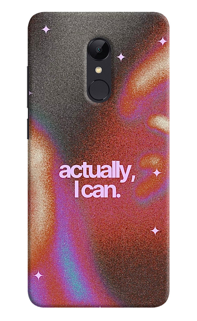 Pink Aura Redmi 5 Hard Case Back Cover by Casekaro