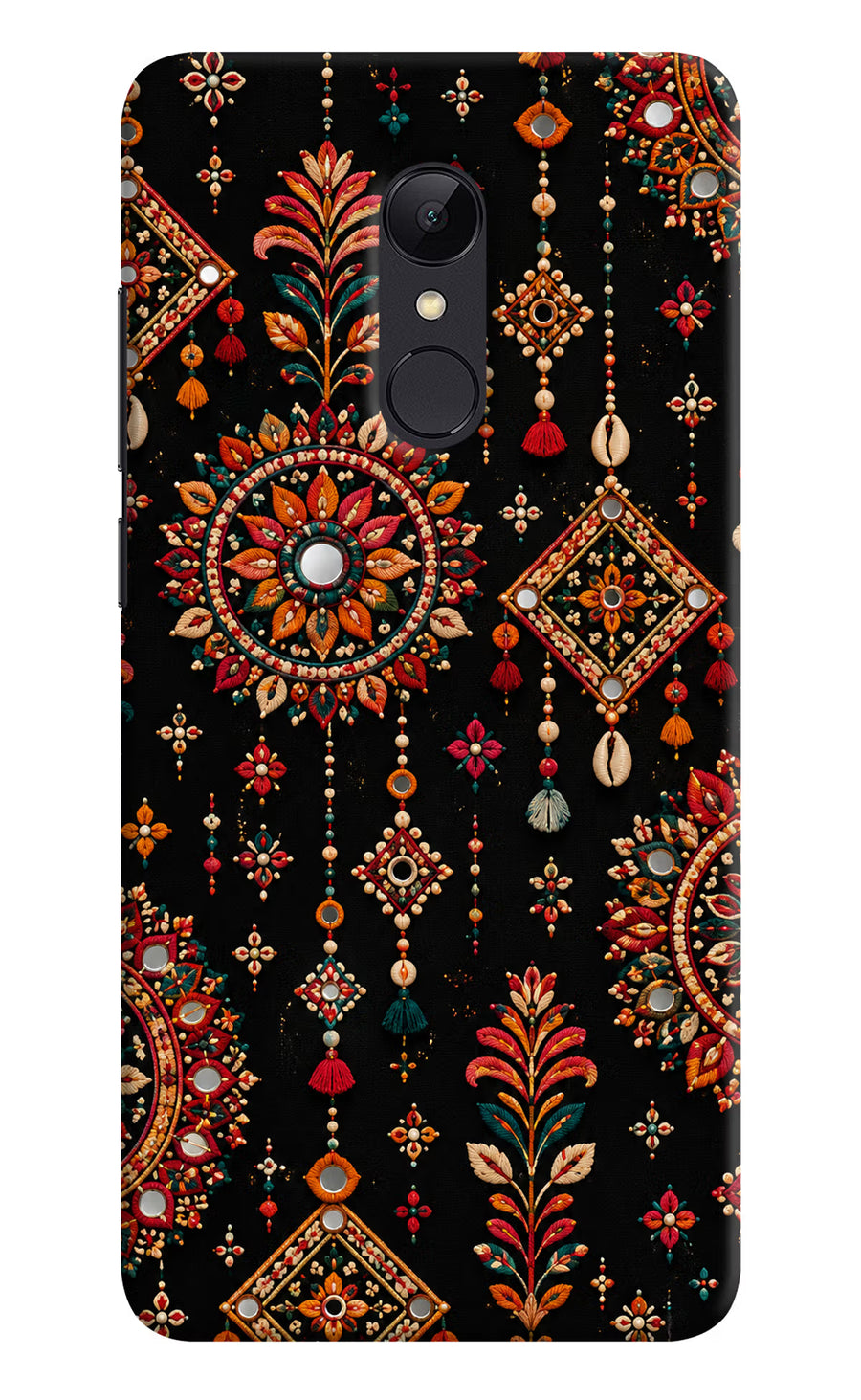 Boho Noir Redmi 5 Back Cover, Hard case