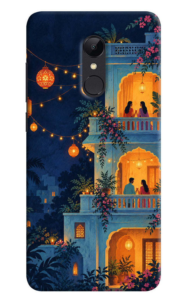 Balcony Glow Redmi 5 Hard Case Back Cover by Casekaro