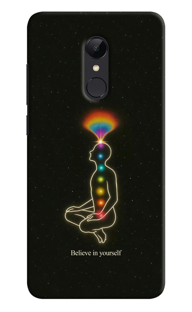 Believe in yourself Redmi 5 Hard Case Back Cover by Casekaro