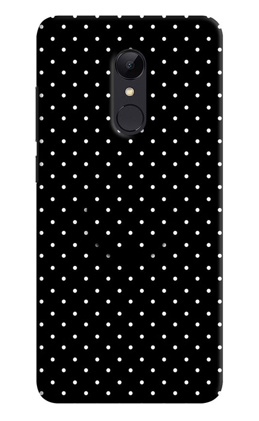White Dots Redmi 5 Pop Case by Casekaro