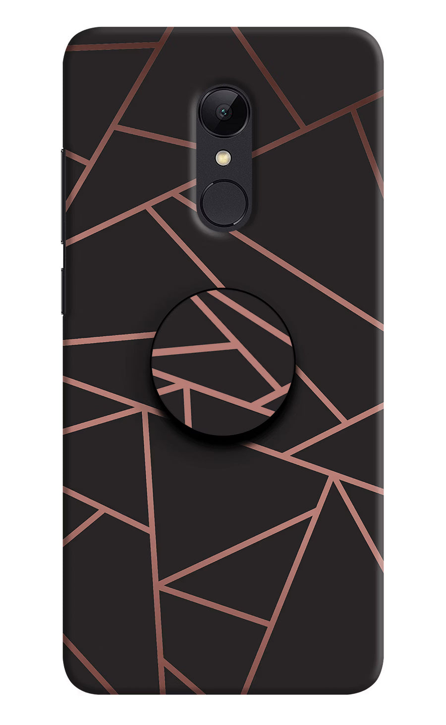 Geometric Pattern Redmi 5 Pop Case, Hard case