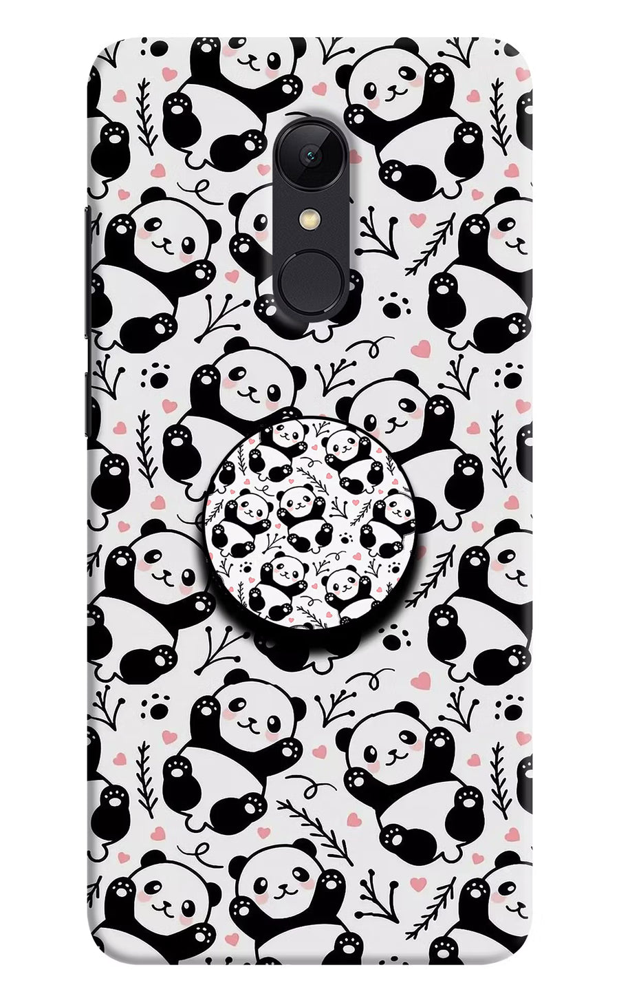 Cute Panda Redmi 5 Pop Case, Hard case