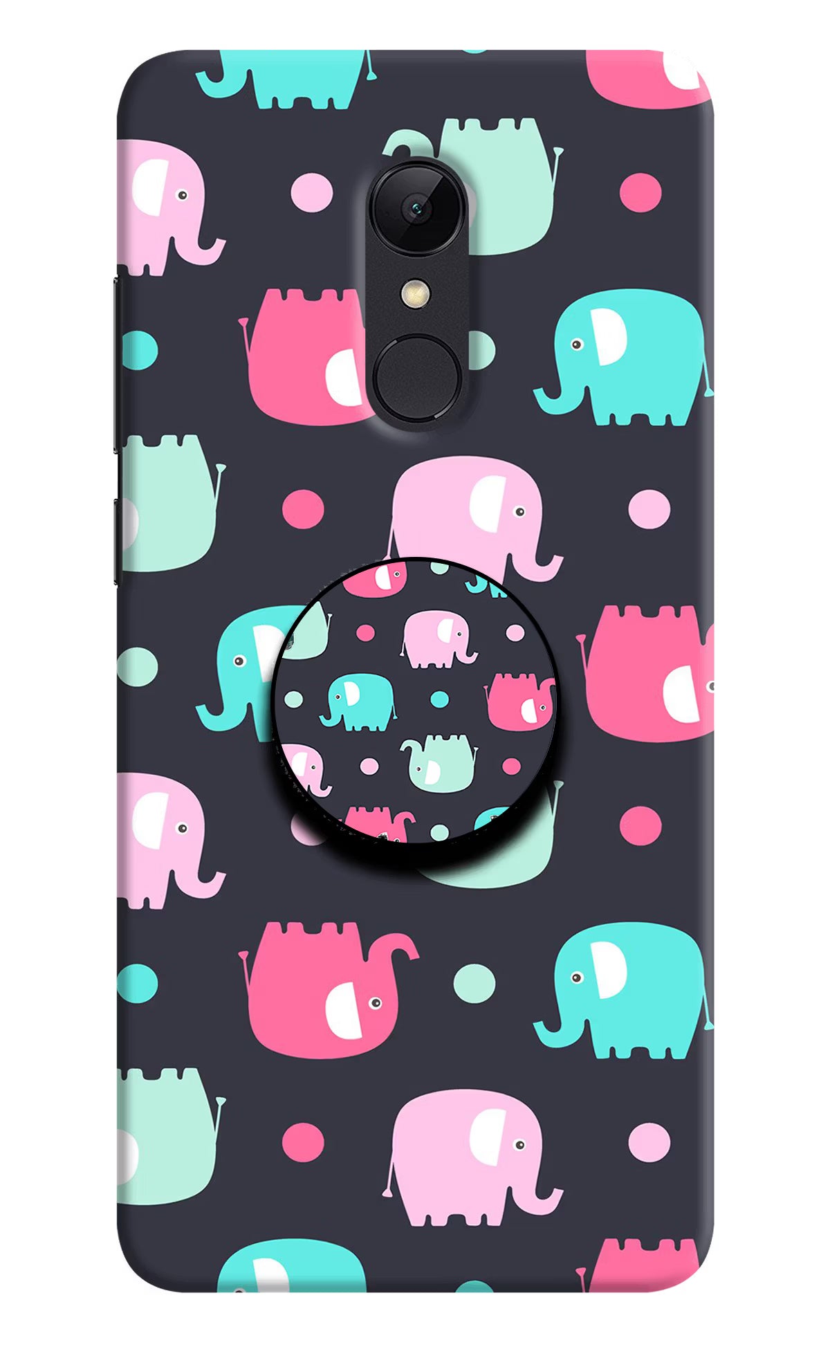 Baby Elephants Redmi 5 Pop Case by Casekaro