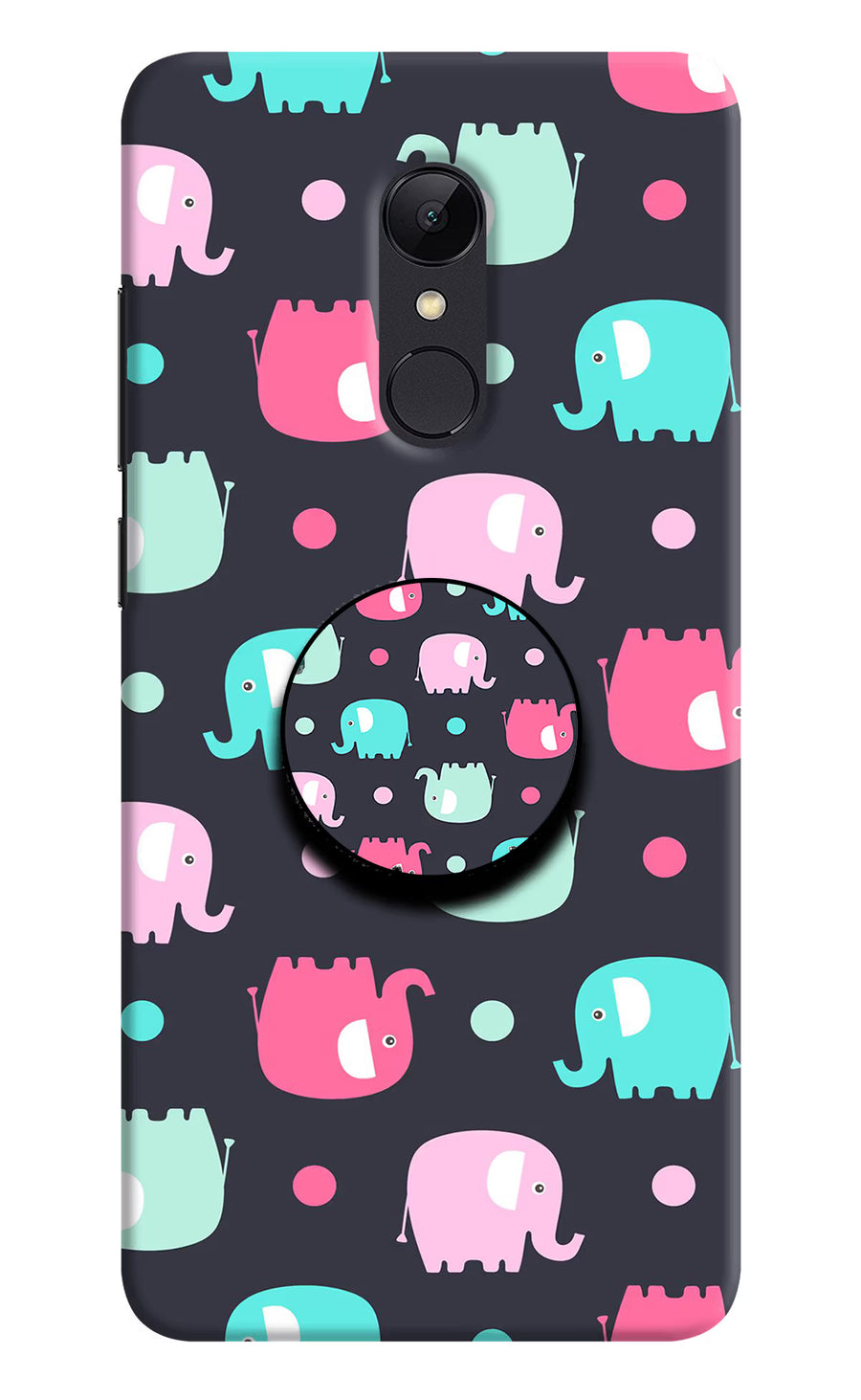 Baby Elephants Redmi 5 Pop Case, Hard case