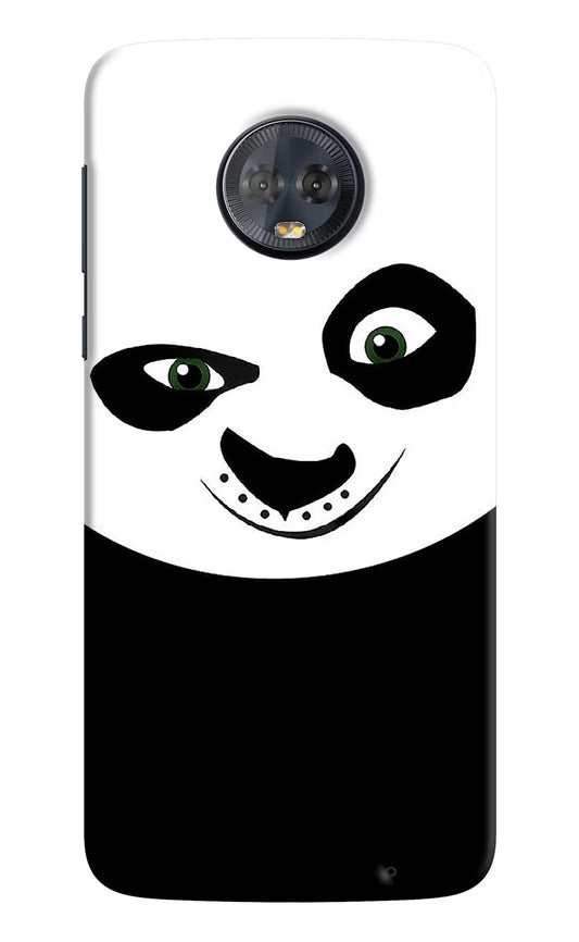 Panda Moto G6 Hard Case Back Cover by Casekaro