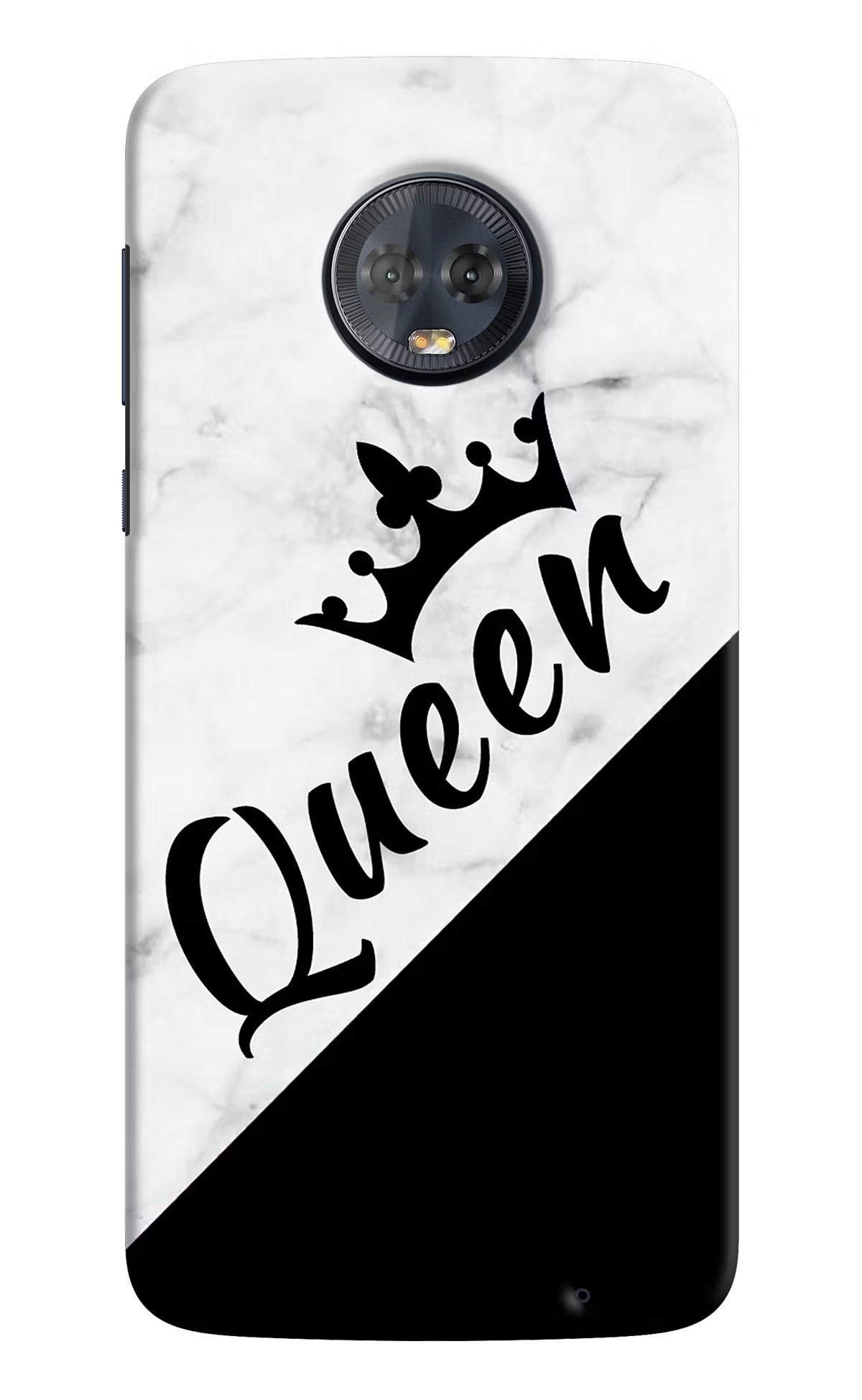 Queen Moto G6 Hard Case Back Cover by Casekaro