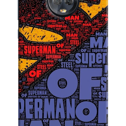 Superman Moto G6 Hard Case Back Cover by Casekaro