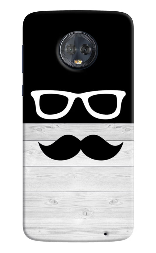 Mustache Moto G6 Hard Case Back Cover by Casekaro