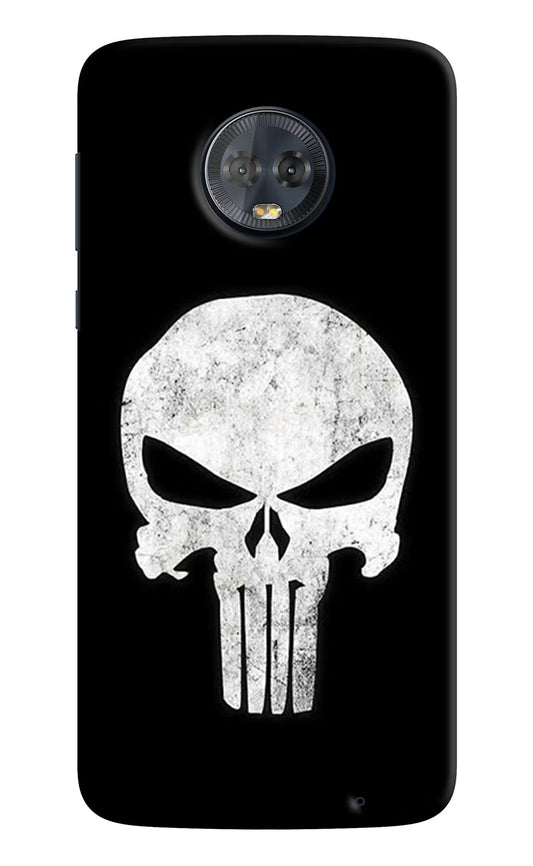 Punisher Skull Moto G6 Hard Case Back Cover by Casekaro