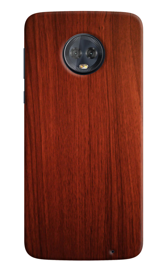 Wooden Plain Pattern Moto G6 Hard Case Back Cover by Casekaro