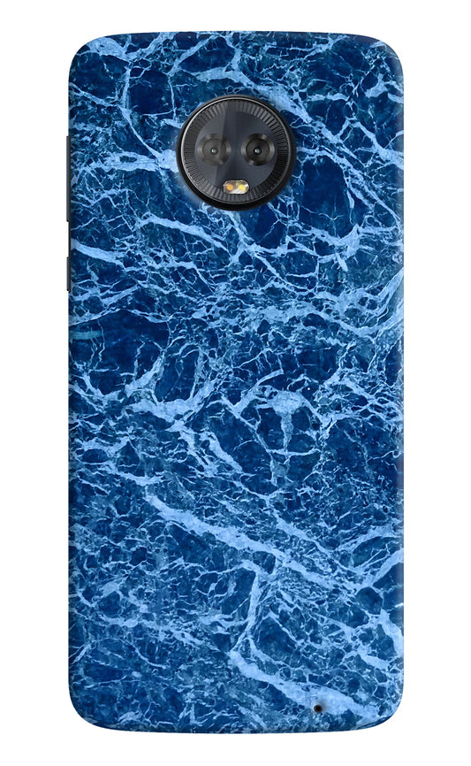 Blue Marble Moto G6 Hard Case Back Cover by Casekaro