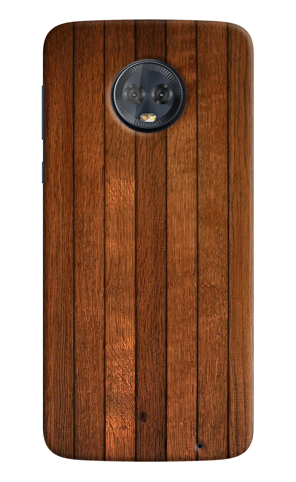 Wooden Artwork Bands Moto G6 Hard Case Back Cover by Casekaro