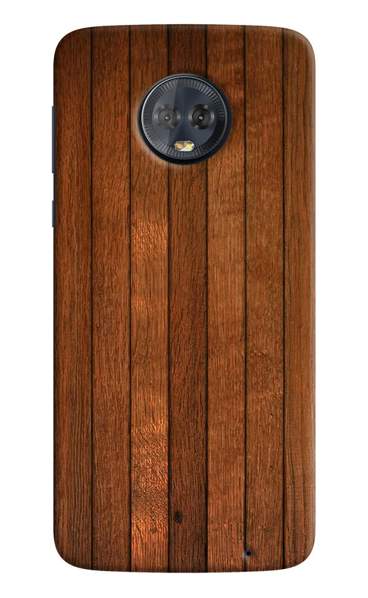 Wooden Artwork Bands Moto G6 Hard Case Back Cover by Casekaro