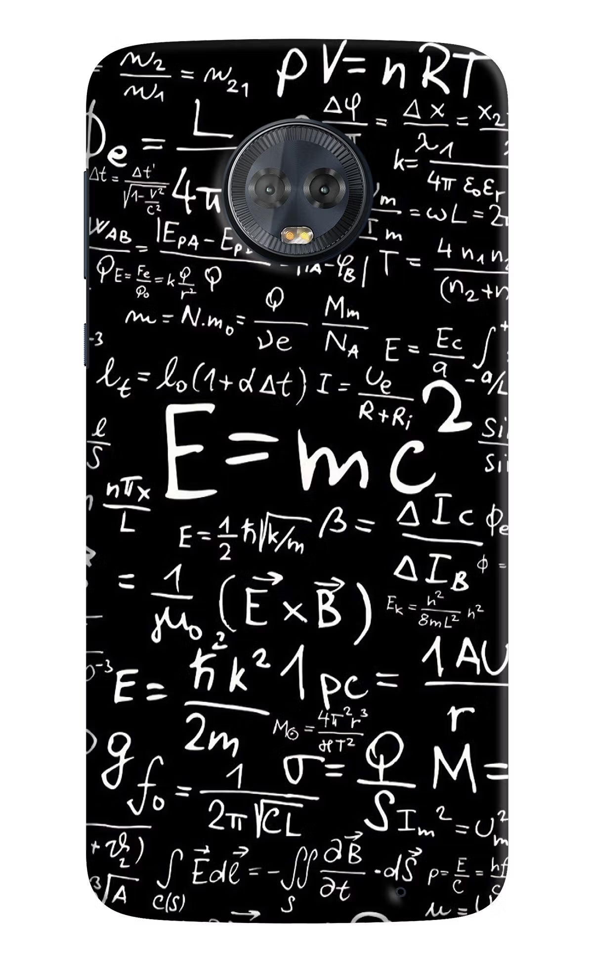 Physics Formula Moto G6 Hard Case Back Cover by Casekaro