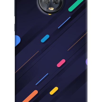 Abstract Design Moto G6 Hard Case Back Cover by Casekaro