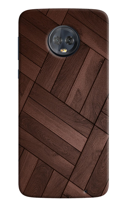 Wooden Texture Design Moto G6 Hard Case Back Cover by Casekaro