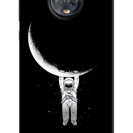 Moon Space Moto G6 Hard Case Back Cover by Casekaro