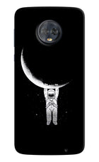 Moon Space Moto G6 Hard Case Back Cover by Casekaro