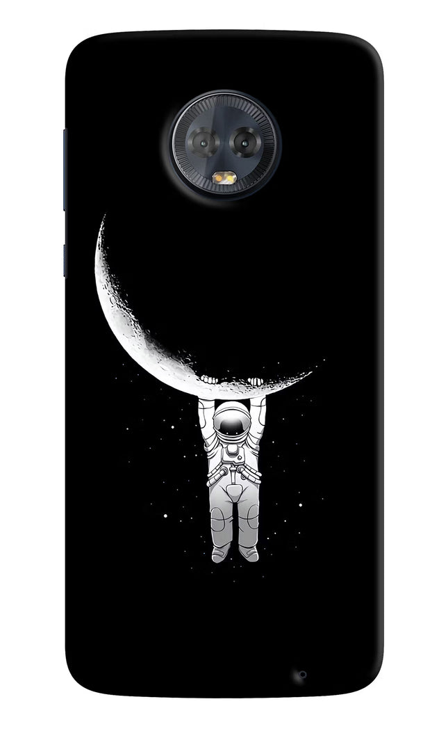 Moon Space Moto G6 Hard Case Back Cover by Casekaro