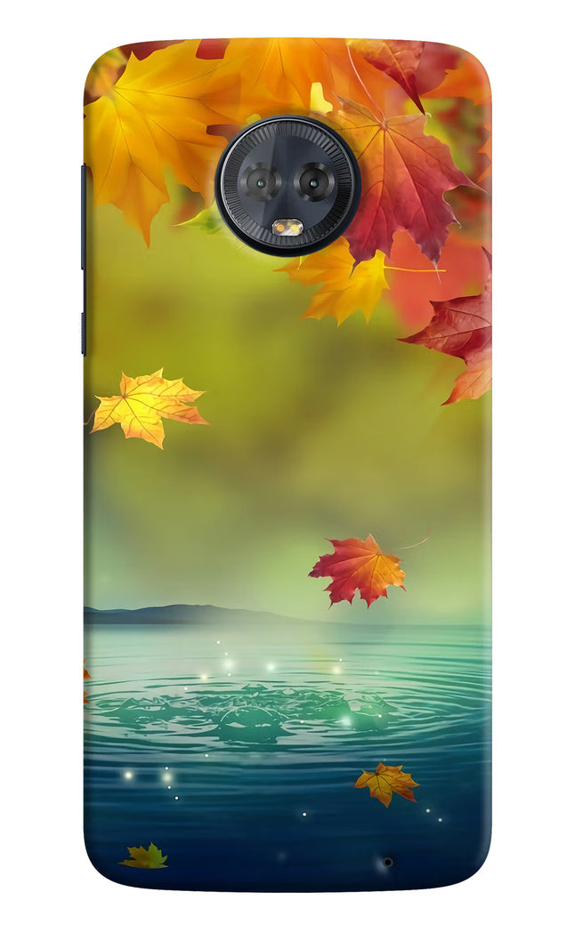 Flowers Moto G6 Hard Case Back Cover by Casekaro