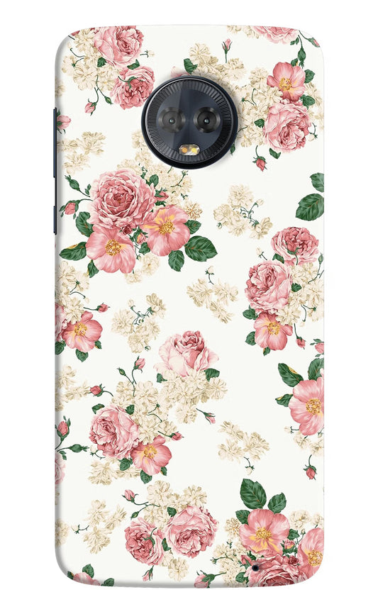 Flowers Moto G6 Hard Case Back Cover by Casekaro