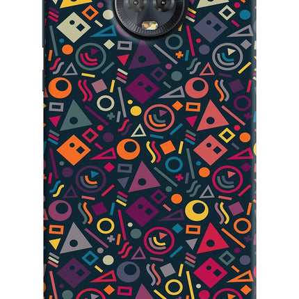 Geometric Abstract Moto G6 Hard Case Back Cover by Casekaro