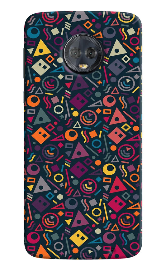 Geometric Abstract Moto G6 Hard Case Back Cover by Casekaro