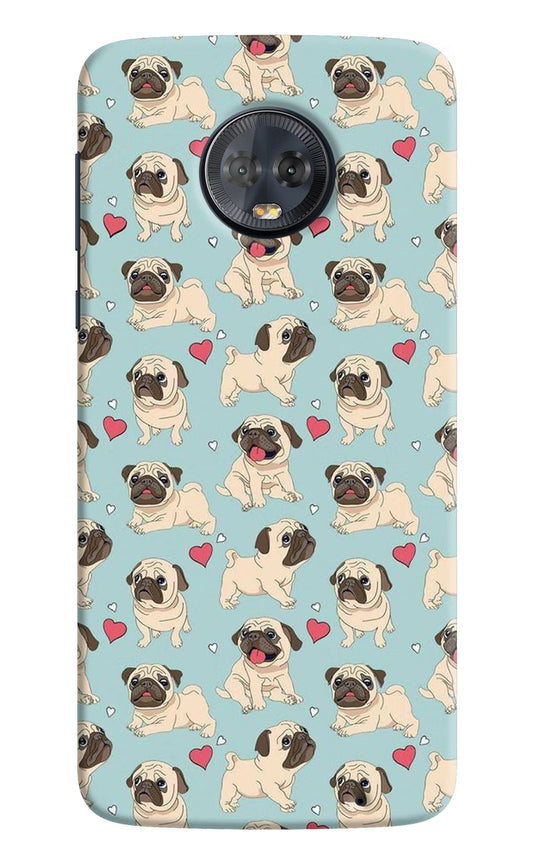 Pug Dog Moto G6 Hard Case Back Cover by Casekaro