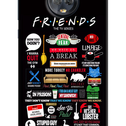 FRIENDS Moto G6 Hard Case Back Cover by Casekaro