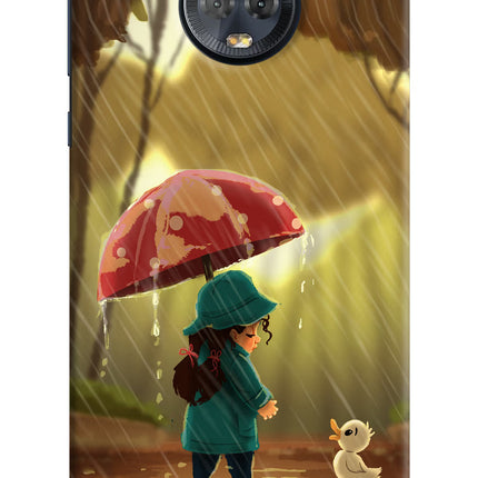 Rainy Day Moto G6 Hard Case Back Cover by Casekaro