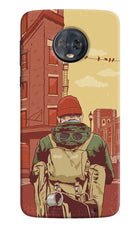 Adventurous Moto G6 Hard Case Back Cover by Casekaro