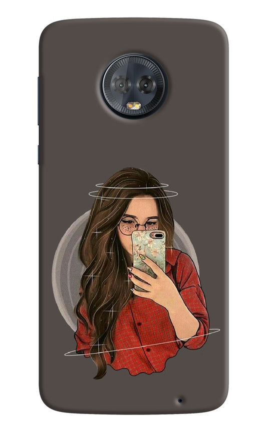 Selfie Queen Moto G6 Hard Case Back Cover by Casekaro