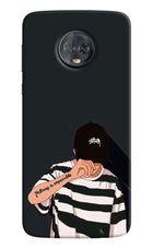 Aesthetic Boy Moto G6 Hard Case Back Cover by Casekaro