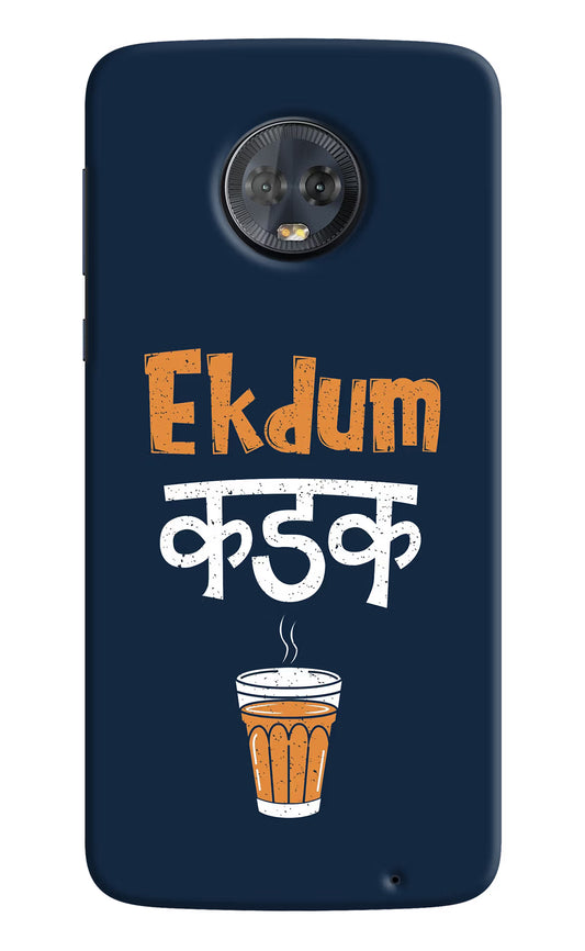 Ekdum Kadak Chai Moto G6 Hard Case Back Cover by Casekaro