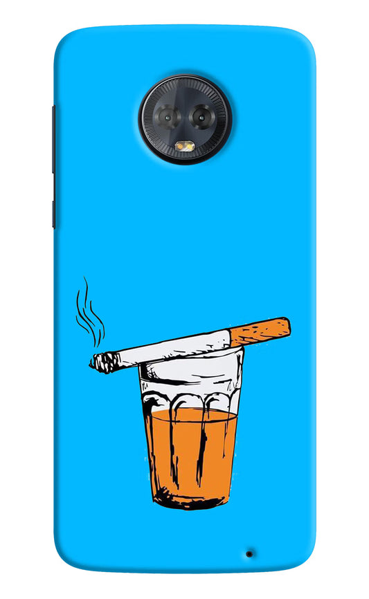 Chai Sutta Moto G6 Hard Case Back Cover by Casekaro