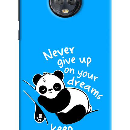 Keep Sleeping Moto G6 Hard Case Back Cover by Casekaro