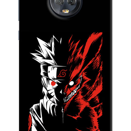 Naruto Two Face Moto G6 Hard Case Back Cover by Casekaro