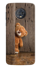 Teddy Wooden Moto G6 Hard Case Back Cover by Casekaro