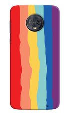 Rainbow Moto G6 Hard Case Back Cover by Casekaro